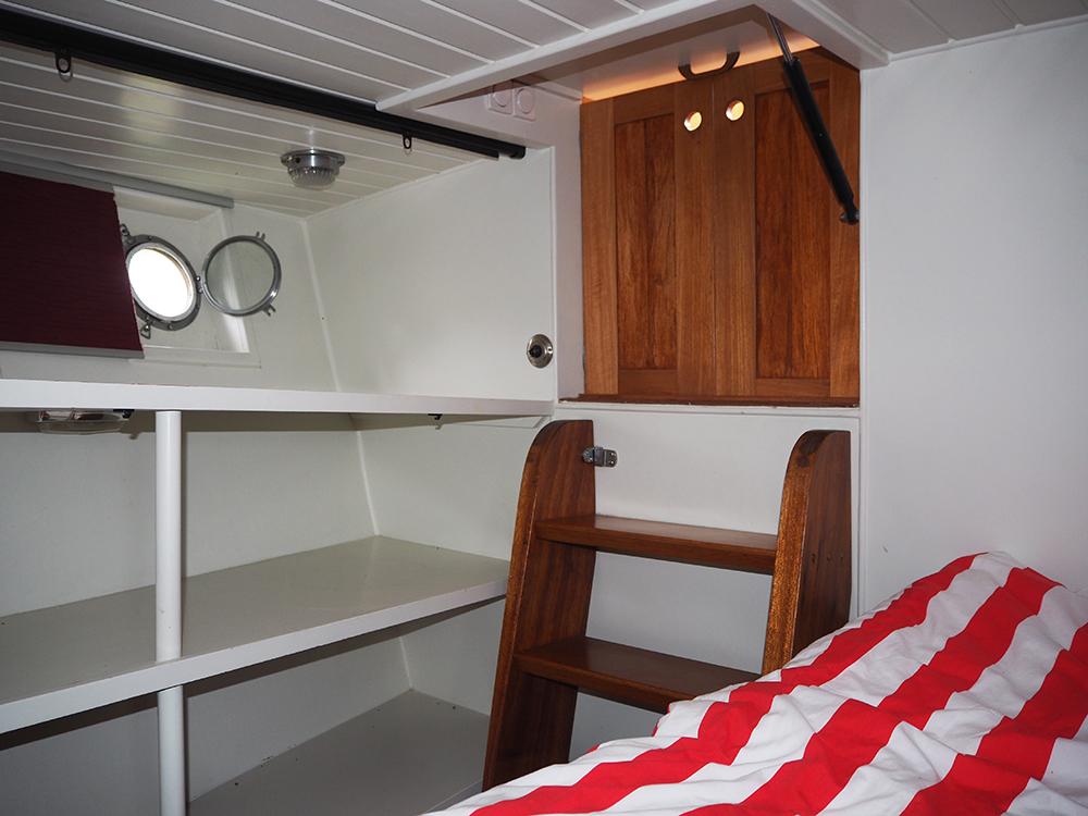 Achterkajuit, Accommodatie